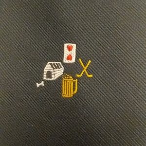 Vintage Doghouse Tie - Peekaboo Pin Up Girl Tie